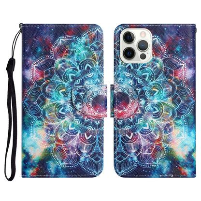Painted Pattern Horizontal Flip Leather Case with Holder & Card Slot & Wallet, For iPhone 13 Pro Max, For iPhone 13 Pro, For iPhone 13