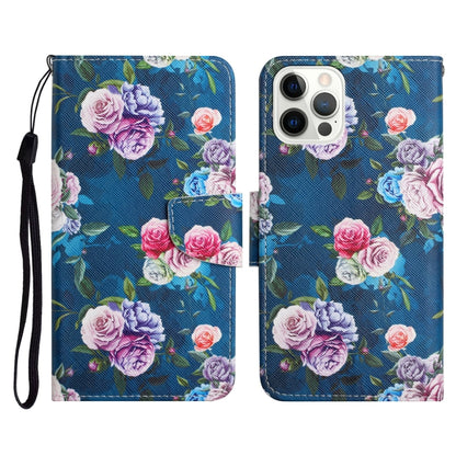 Painted Pattern Horizontal Flip Leather Case with Holder & Card Slot & Wallet, For iPhone 13 Pro Max, For iPhone 13 Pro, For iPhone 13