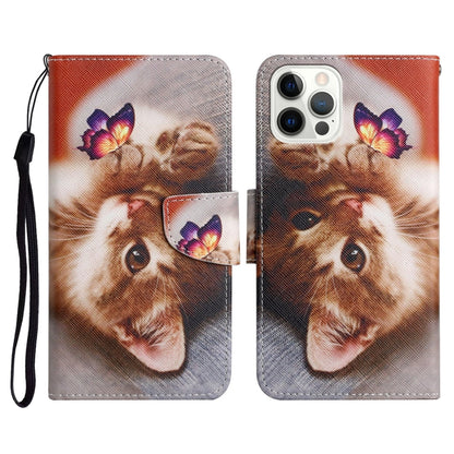 Painted Pattern Horizontal Flip Leather Case with Holder & Card Slot & Wallet, For iPhone 13 Pro Max, For iPhone 13 Pro, For iPhone 13