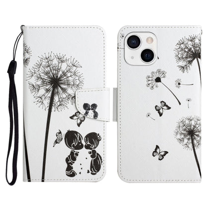 Painted Pattern Horizontal Flip Leather Case with Holder & Card Slot & Wallet, For iPhone 13 Pro Max, For iPhone 13 Pro, For iPhone 13