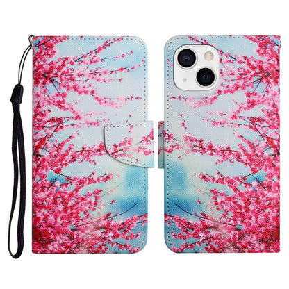 Painted Pattern Horizontal Flip Leather Case with Holder & Card Slot & Wallet, For iPhone 13 mini, For iPhone 12 Pro Max, For iPhone 12 / 12 Pro