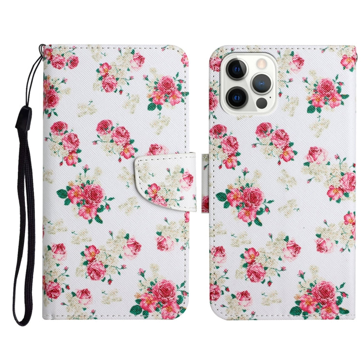 Painted Pattern Horizontal Flip Leather Case with Holder & Card Slot & Wallet, For iPhone 13 mini, For iPhone 12 Pro Max, For iPhone 12 / 12 Pro