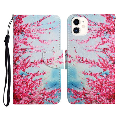 Painted Pattern Horizontal Flip Leather Case with Holder & Card Slot & Wallet, For iPhone 12 mini, For iPhone 11 Pro Max, For iPhone 11 Pro