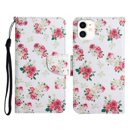 Painted Pattern Horizontal Flip Leather Case with Holder & Card Slot & Wallet, For iPhone 12 mini, For iPhone 11 Pro Max, For iPhone 11 Pro
