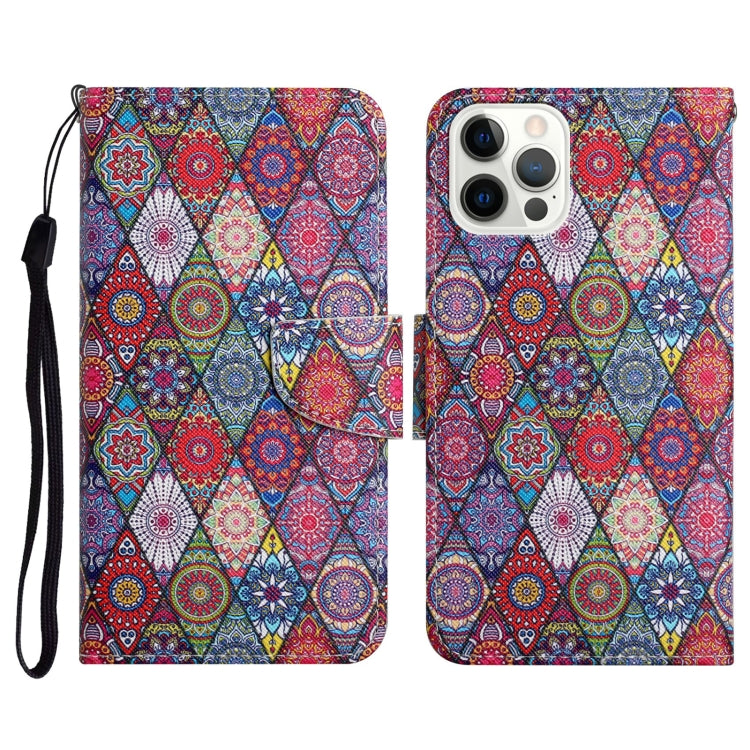 Painted Pattern Horizontal Flip Leather Case with Holder & Card Slot & Wallet, For iPhone 12 mini, For iPhone 11 Pro Max, For iPhone 11 Pro