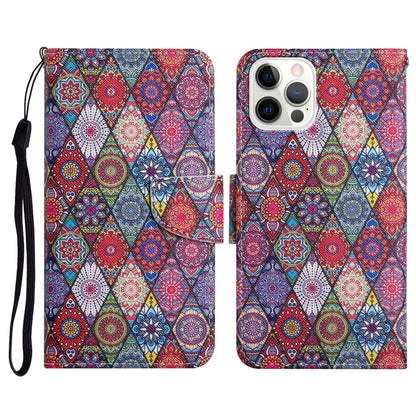 Painted Pattern Horizontal Flip Leather Case with Holder & Card Slot & Wallet, For iPhone 12 mini, For iPhone 11 Pro Max, For iPhone 11 Pro