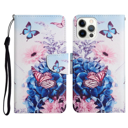 Painted Pattern Horizontal Flip Leather Case with Holder & Card Slot & Wallet, For iPhone 12 mini, For iPhone 11 Pro Max, For iPhone 11 Pro