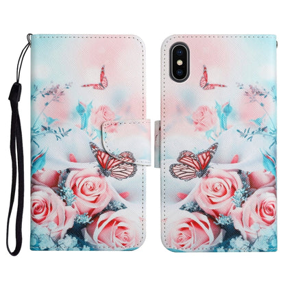 Painted Pattern Horizontal Flip Leather Case with Holder & Card Slot & Wallet, For iPhone 11, For iPhone XS Max, For iPhone XR
