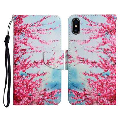 Painted Pattern Horizontal Flip Leather Case with Holder & Card Slot & Wallet, For iPhone 11, For iPhone XS Max, For iPhone XR