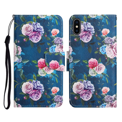 Painted Pattern Horizontal Flip Leather Case with Holder & Card Slot & Wallet, For iPhone 11, For iPhone XS Max, For iPhone XR