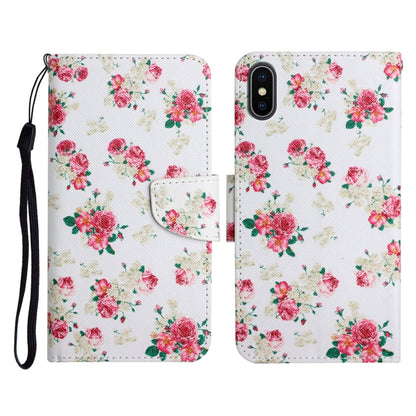 Painted Pattern Horizontal Flip Leather Case with Holder & Card Slot & Wallet, For iPhone 11, For iPhone XS Max, For iPhone XR