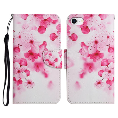 Painted Pattern Horizontal Flip Leather Case with Holder & Card Slot & Wallet, For iPhone X / XS, For iPhone SE 2022 / SE 2020 / 8 / 7, For iPhone 8 Plus & 7 Plus