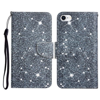 Painted Pattern Horizontal Flip Leather Case with Holder & Card Slot & Wallet, For iPhone X / XS, For iPhone SE 2022 / SE 2020 / 8 / 7, For iPhone 8 Plus & 7 Plus