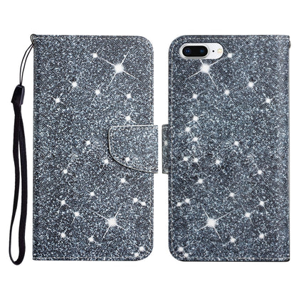 Painted Pattern Horizontal Flip Leather Case with Holder & Card Slot & Wallet, For iPhone X / XS, For iPhone SE 2022 / SE 2020 / 8 / 7, For iPhone 8 Plus & 7 Plus