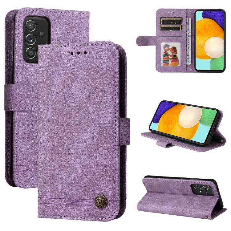Skin Feel Life Tree Metal Button Horizontal Flip Leather Case with Holder & Card Slot & Wallet & Photo Frame & Strap, For OnePlus Nord 2 5G, For OnePlus Nord CE 5G, For OPPO Realme 7 5G / V5 5G, For Xiaomi Redmi 10, For Xiaomi Mi 11T Pro / Mi 11T      ...