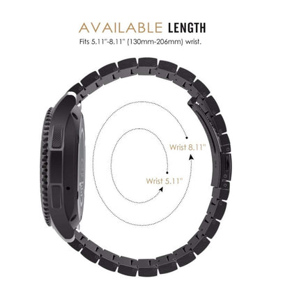 For Samsung Smart Watch One-bead Steel Replacement Strap Watchband, 18mm, 20mm, 22mm