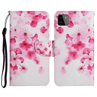 Painted Pattern Horizontal Flip Leather Case with Holder & Card Slot & Wallet, For Samsung Galaxy A22, For Samsung Galaxy A22 5G