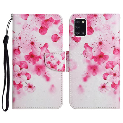 Painted Pattern Horizontal Flip Leather Case with Holder & Card Slot & Wallet, For Samsung Galaxy A31, For Samsung Galaxy A32 4G
