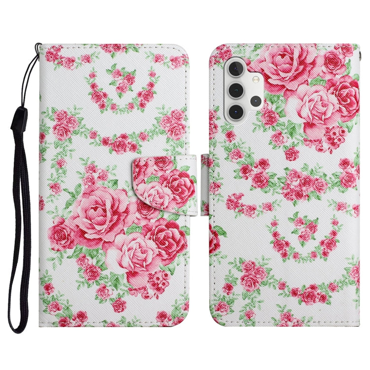 Painted Pattern Horizontal Flip Leather Case with Holder & Card Slot & Wallet, For Samsung Galaxy A31, For Samsung Galaxy A32 4G