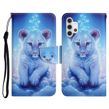 Painted Pattern Horizontal Flip Leather Case with Holder & Card Slot & Wallet, For Samsung Galaxy A31, For Samsung Galaxy A32 4G