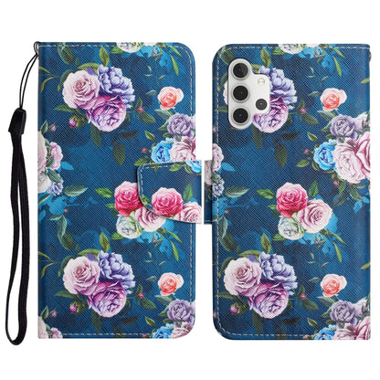 Painted Pattern Horizontal Flip Leather Case with Holder & Card Slot & Wallet, For Samsung Galaxy A31, For Samsung Galaxy A32 4G