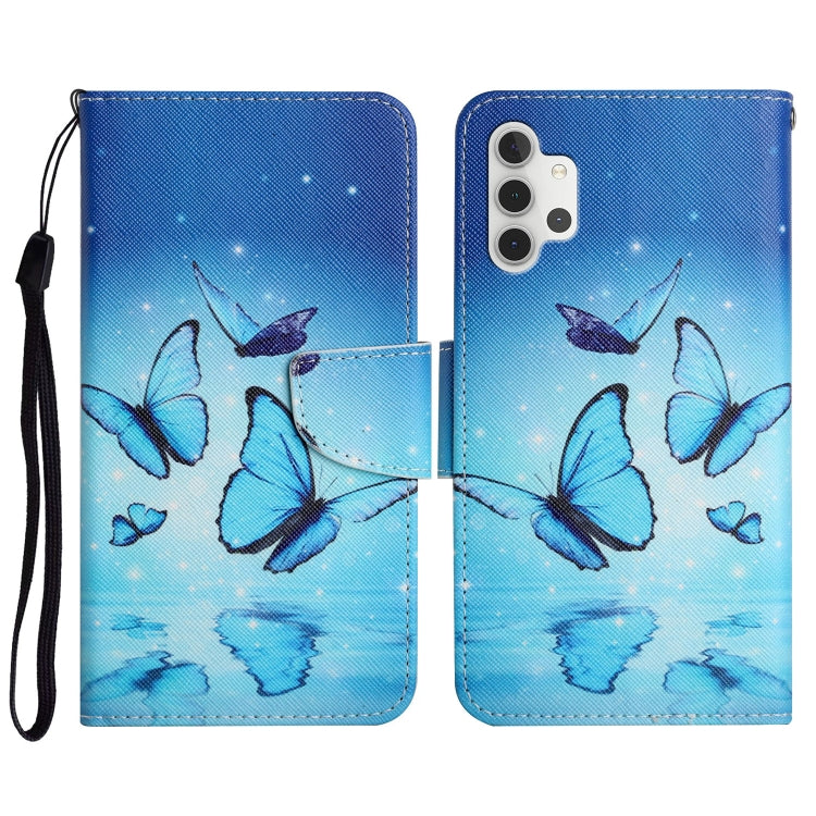 Painted Pattern Horizontal Flip Leather Case with Holder & Card Slot & Wallet, For Samsung Galaxy A31, For Samsung Galaxy A32 4G