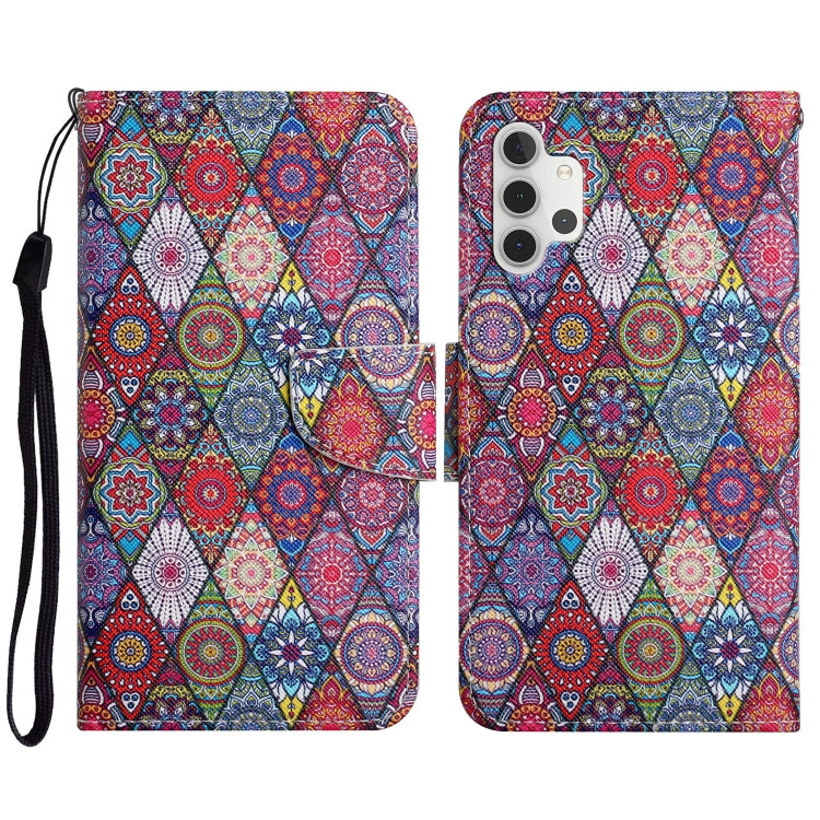 Painted Pattern Horizontal Flip Leather Case with Holder & Card Slot & Wallet, For Samsung Galaxy A31, For Samsung Galaxy A32 4G
