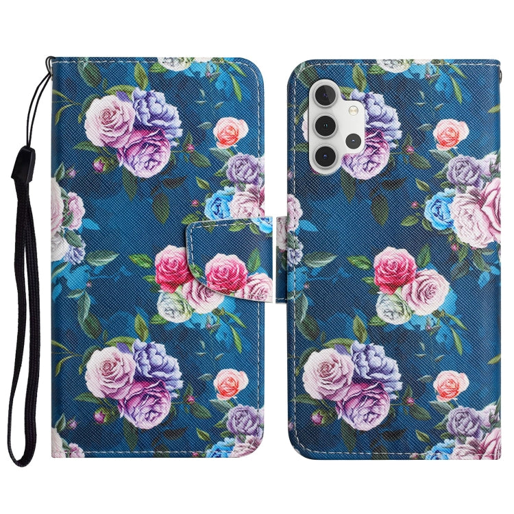 Painted Pattern Horizontal Flip Leather Case with Holder & Card Slot & Wallet, For Samsung Galaxy A32 5G, For Samsung Galaxy A40