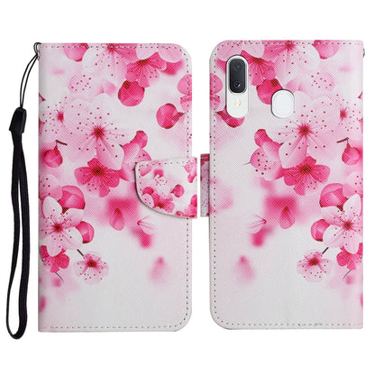 Painted Pattern Horizontal Flip Leather Case with Holder & Card Slot & Wallet, For Samsung Galaxy A32 5G, For Samsung Galaxy A40
