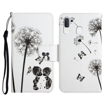 Painted Pattern Horizontal Flip Leather Case with Holder & Card Slot & Wallet, For Samsung Galaxy A32 5G, For Samsung Galaxy A40