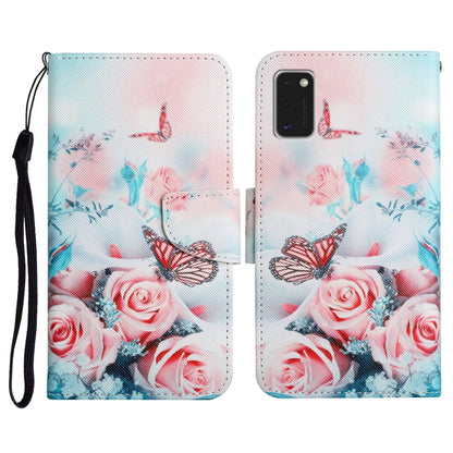 Painted Pattern Horizontal Flip Leather Case with Holder & Card Slot & Wallet, For Samsung Galaxy A41, For Samsung Galaxy A42 5G