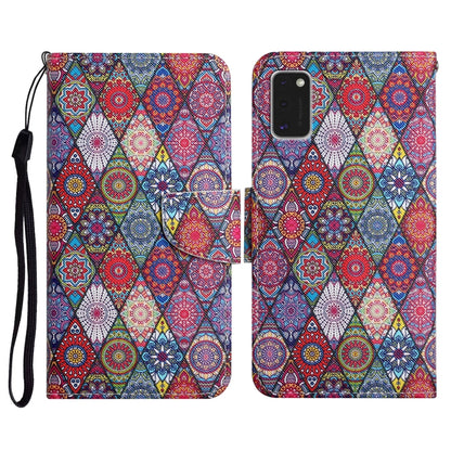 Painted Pattern Horizontal Flip Leather Case with Holder & Card Slot & Wallet, For Samsung Galaxy A41, For Samsung Galaxy A42 5G