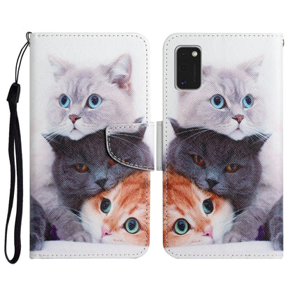 Painted Pattern Horizontal Flip Leather Case with Holder & Card Slot & Wallet, For Samsung Galaxy A41, For Samsung Galaxy A42 5G