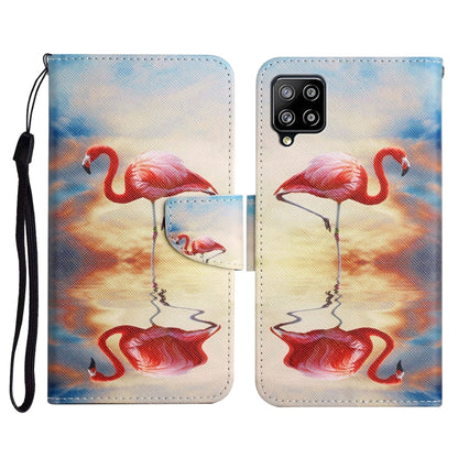 Painted Pattern Horizontal Flip Leather Case with Holder & Card Slot & Wallet, For Samsung Galaxy A41, For Samsung Galaxy A42 5G