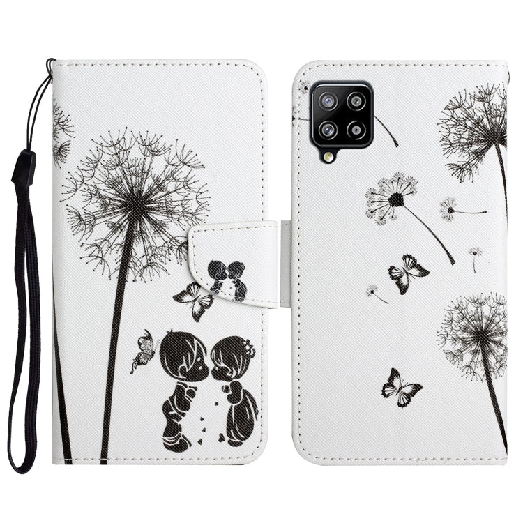 Painted Pattern Horizontal Flip Leather Case with Holder & Card Slot & Wallet, For Samsung Galaxy A41, For Samsung Galaxy A42 5G