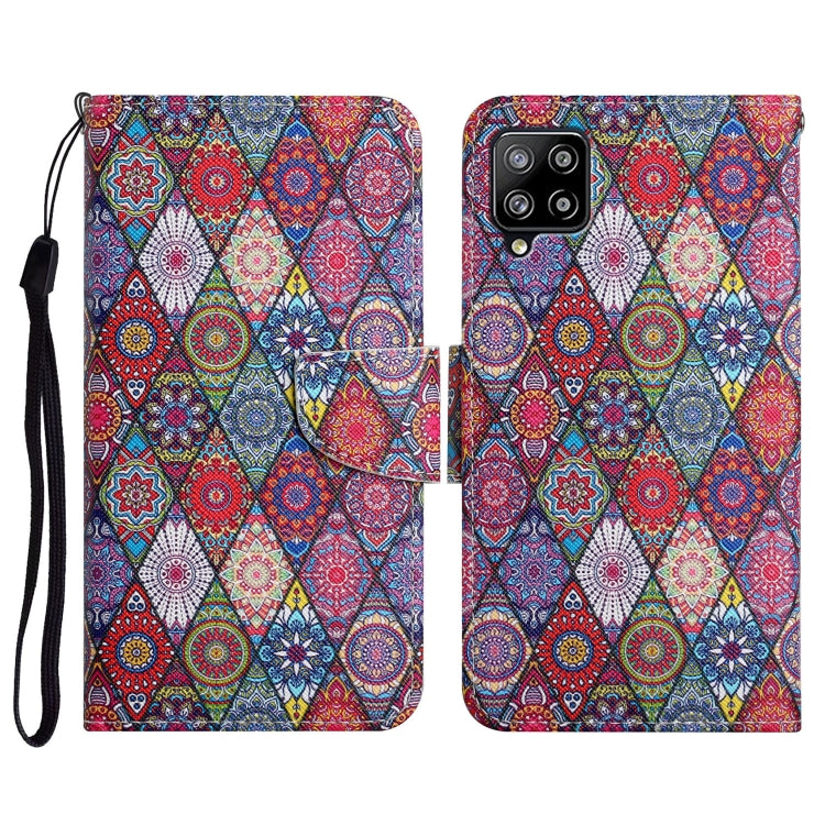 Painted Pattern Horizontal Flip Leather Case with Holder & Card Slot & Wallet, For Samsung Galaxy A41, For Samsung Galaxy A42 5G