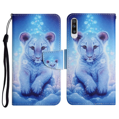 Painted Pattern Horizontal Flip Leather Case with Holder & Card Slot & Wallet, For Samsung Galaxy A52 5G / 4G, For Samsung Galaxy A70