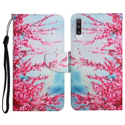 Painted Pattern Horizontal Flip Leather Case with Holder & Card Slot & Wallet, For Samsung Galaxy A52 5G / 4G, For Samsung Galaxy A70