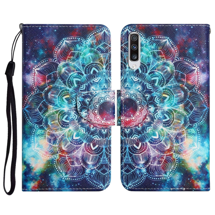 Painted Pattern Horizontal Flip Leather Case with Holder & Card Slot & Wallet, For Samsung Galaxy A52 5G / 4G, For Samsung Galaxy A70