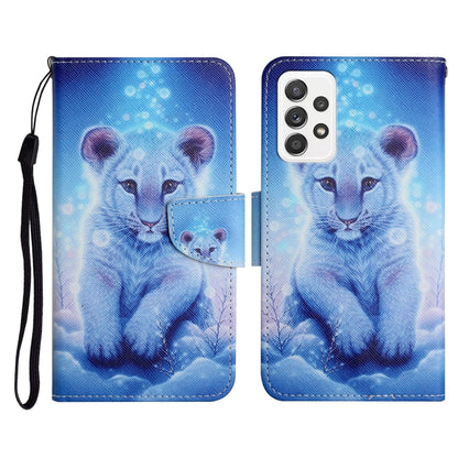 Painted Pattern Horizontal Flip Leather Case with Holder & Card Slot & Wallet, For Samsung Galaxy A71, For Samsung Galaxy A72 5G / 4G