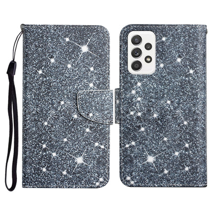 Painted Pattern Horizontal Flip Leather Case with Holder & Card Slot & Wallet, For Samsung Galaxy A71, For Samsung Galaxy A72 5G / 4G