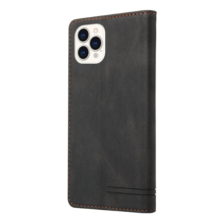 Skin Feel Anti-theft Brush Horizontal Flip Leather Case with Holder & Card Slots & Wallet, For iPhone 13 Pro Max, For iPhone 13 Pro, For iPhone 13, For iPhone 13 mini, For iPhone 12 Pro Max, For iPhone 12 / 12 Pro, For iPhone 12 mini                   ...