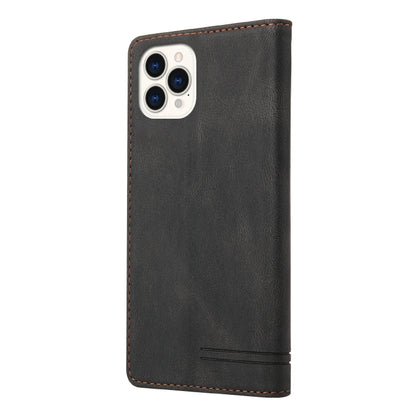 Skin Feel Anti-theft Brush Horizontal Flip Leather Case with Holder & Card Slots & Wallet, For iPhone 13 Pro Max, For iPhone 13 Pro, For iPhone 13, For iPhone 13 mini, For iPhone 12 Pro Max, For iPhone 12 / 12 Pro, For iPhone 12 mini                   ...