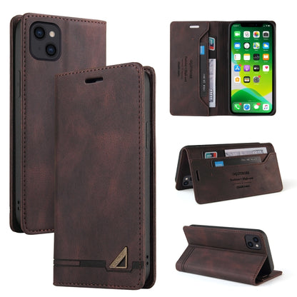 Skin Feel Anti-theft Brush Horizontal Flip Leather Case with Holder & Card Slots & Wallet, For iPhone 13 Pro Max, For iPhone 13 Pro, For iPhone 13, For iPhone 13 mini, For iPhone 12 Pro Max, For iPhone 12 / 12 Pro, For iPhone 12 mini                   ...