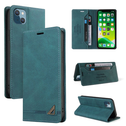 Skin Feel Anti-theft Brush Horizontal Flip Leather Case with Holder & Card Slots & Wallet, For iPhone 13 Pro Max, For iPhone 13 Pro, For iPhone 13, For iPhone 13 mini, For iPhone 12 Pro Max, For iPhone 12 / 12 Pro, For iPhone 12 mini                   ...