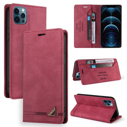 Skin Feel Anti-theft Brush Horizontal Flip Leather Case with Holder & Card Slots & Wallet, For iPhone 13 Pro Max, For iPhone 13 Pro, For iPhone 13, For iPhone 13 mini, For iPhone 12 Pro Max, For iPhone 12 / 12 Pro, For iPhone 12 mini                   ...