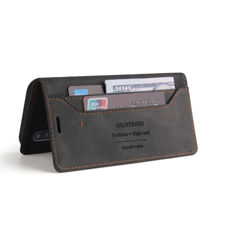 Skin Feel Anti-theft Brush Horizontal Flip Leather Case with Holder & Card Slots & Wallet, For Samsung Galaxy A01, For Samsung Galaxy A02, For Samsung Galaxy A02s EU Edition, For Samsung Galaxy A03s 164mm, For Samsung Galaxy A10, For Samsung Galaxy A10...