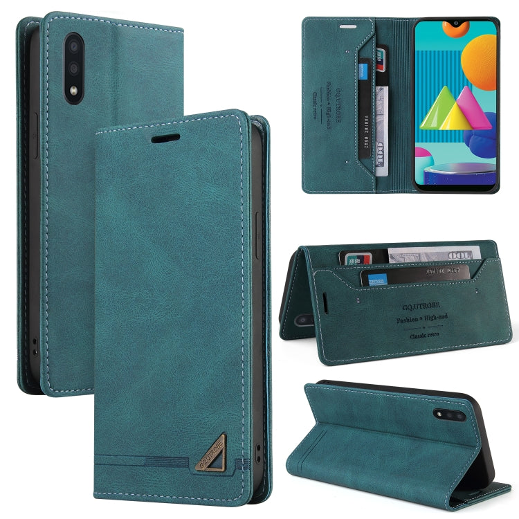 Skin Feel Anti-theft Brush Horizontal Flip Leather Case with Holder & Card Slots & Wallet, For Samsung Galaxy A01, For Samsung Galaxy A02, For Samsung Galaxy A02s EU Edition, For Samsung Galaxy A03s 164mm, For Samsung Galaxy A10, For Samsung Galaxy A10...