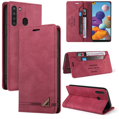 Skin Feel Anti-theft Brush Horizontal Flip Leather Case with Holder & Card Slots & Wallet, For Samsung Galaxy A01, For Samsung Galaxy A02, For Samsung Galaxy A02s EU Edition, For Samsung Galaxy A03s 164mm, For Samsung Galaxy A10, For Samsung Galaxy A10...