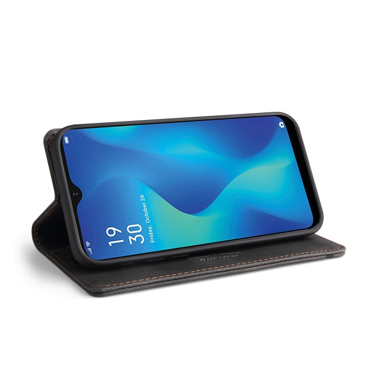 Skin Feel Anti-theft Brush Horizontal Flip Leather Case with Holder & Card Slots & Wallet, For Samsung Galaxy A22 5G, For Samsung Galaxy A22 4G, For Samsung Galaxy A31, For Samsung Galaxy A32 4G, For Samsung Galaxy A32 5G, For Samsung Galaxy A40       ...